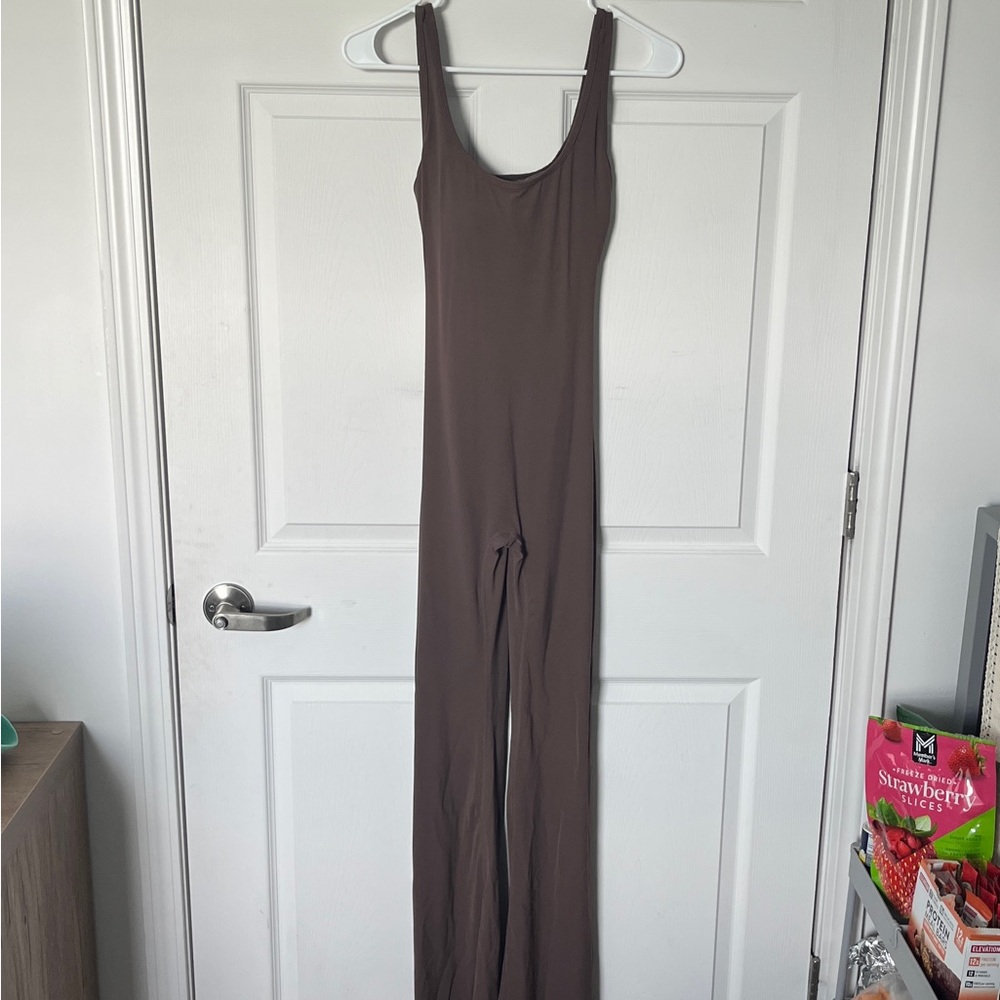 Elegant Brown Jumpsuit